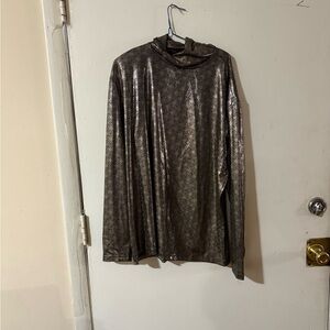 Men’s Metallic Long Sleeve Top